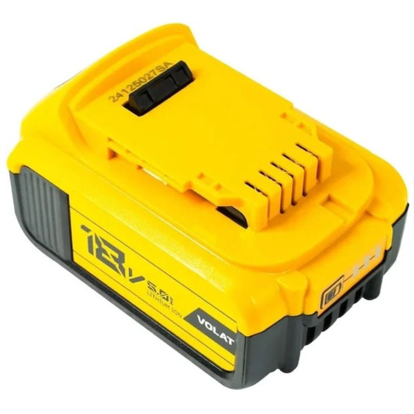 Аккумуляторная батарея VOLAT для DeWalt 18.0V 5.0AH (Li-ion) DEW-DCB184