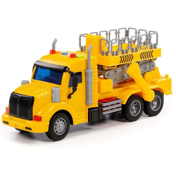 Автомобиль с подъёмником Полесье 89786 Профи