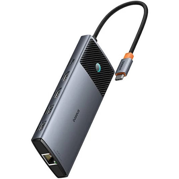 Док-станция Baseus Metal Gleam Series II 10-in1 USB Hub B00061800123-00