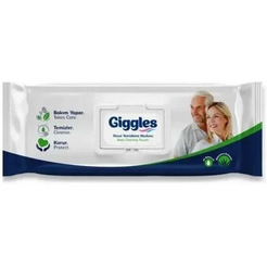 Влажные салфетки для тела Giggles Body cleaning Towels 50шт