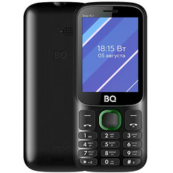 Мобильный телефон BQ-Mobile BQ-2820 Step XL+ (черный/зеленый)