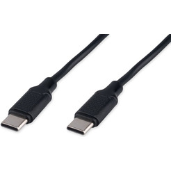 Кабель Cablexpert USB Type-C - USB Type-C CC-USB2-CMCM-60-1M (1 м, черный)