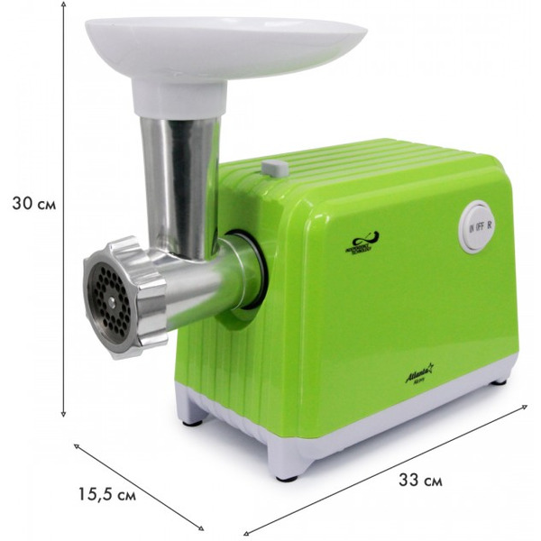 Мясорубка электрическая Atlanta ATH-3300 (green)