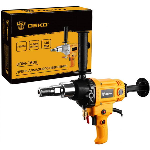 Дрель алмазного сверления Deko DDM-1600 (063-4434)