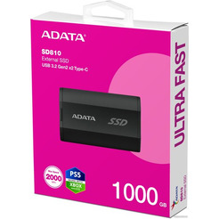 Внешний SSD ADATA SD810-1000G-CBK