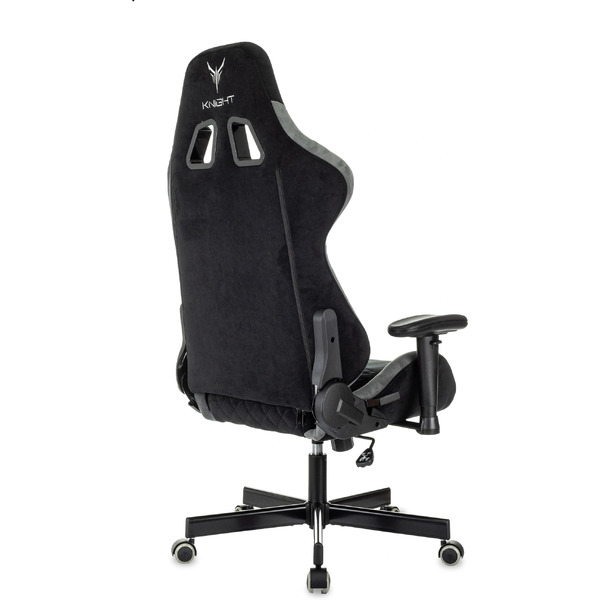 Игровое кресло Knight Regal Fabric (черный/серый)