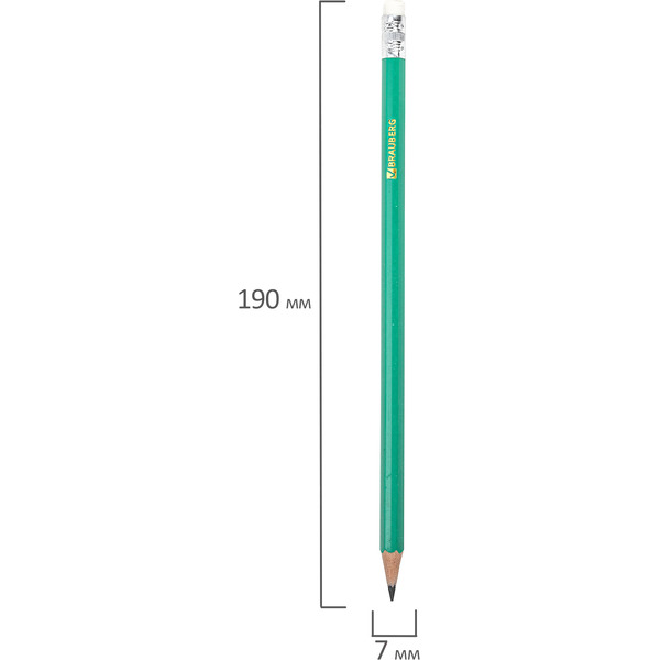 Карандаши BRAUBERG Ztx 180678 (12 шт.)