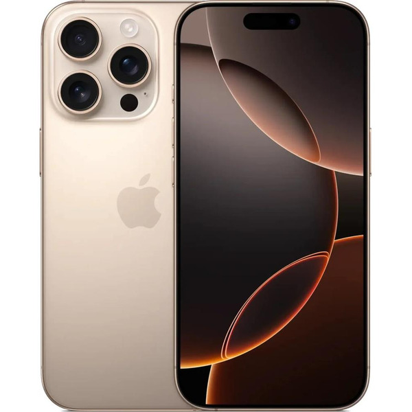 Смартфон Apple iPhone 16 Pro 128GB Desert Titanium (MYQC3CH/A)