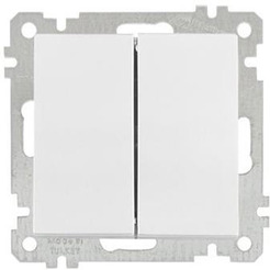 Выключатель Mutlusan 2100-402-0101 белый (21 серия)