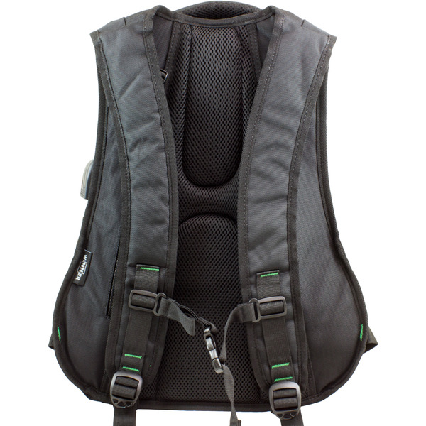 Рюкзак Winner 386-7 (черный/зеленый)