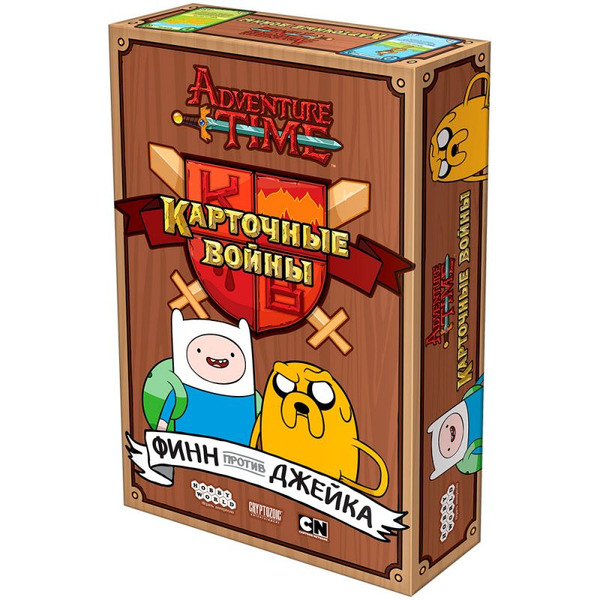 Настольная игра Hobby World Время приключений: Карточные войны. Финн против Джейка 1618
