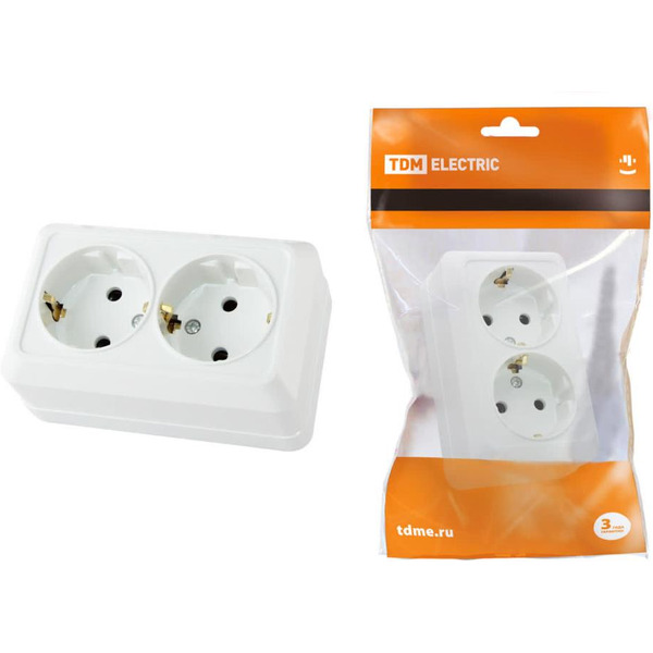 Розетка TDM Ладога SQ1801-0113