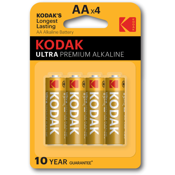 Батарейка щелочная Kodak ULTRA PREMIUM LR6-4BL [ KAA-4 UD] 30959514-RU1