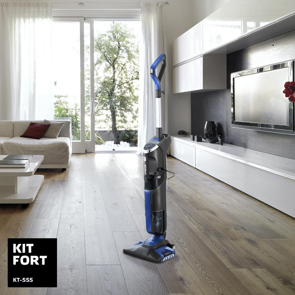 Вертикальный паровой пылесос 6 в 1 Kitfort KT-555