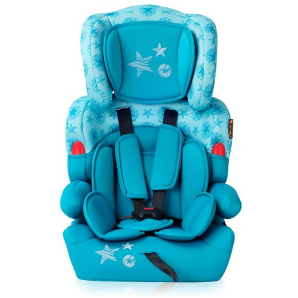 Автокресло Lorelli Kiddy 2017 Aquamarine Stars
