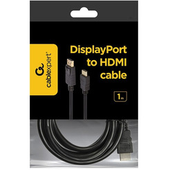 Кабель Cablexpert CC-DP-HDMI-1M