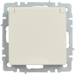 Розетка IEK Brite РСбш10-3-44-БрКр