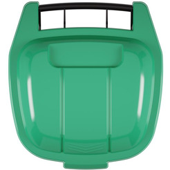 Контейнер для мусора Альтернатива М4663 65 л (черный/зеленый)