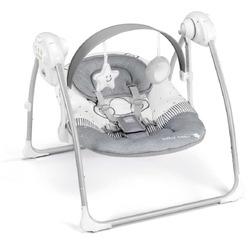 Шезлонг-люлька (качели) CAM SONNOLENTO (0-9кг), Тедди серый S345/247