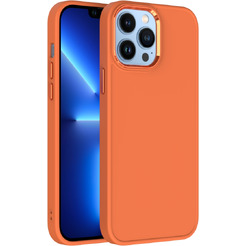 Бампер Bingo Metal для APPLE iPhone 13 Pro Оранжевый