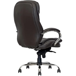 Кресло офисное Situp MIX 750 (MIDO) Chrome (экокожа Dark brown)