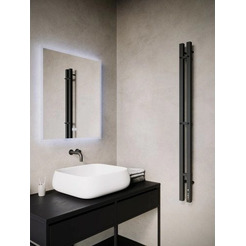 Полотенцесушитель TERMINUS Стойка Duo Проф 1200 (черный)