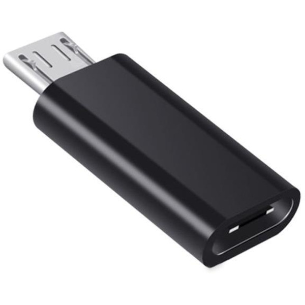 Переходник BINGO с Type-C на MicroUSB (черный)