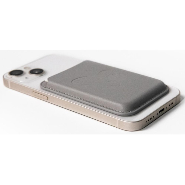 Кардхолдер MagSafe 5 ЭЛЕМЕНТ "Дай 5 добру" (Серый)