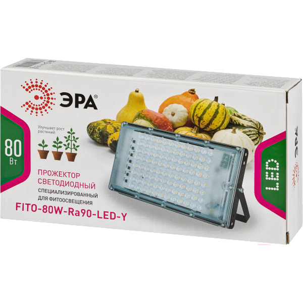 Светильник для растений ЭРА FITO-80W-Ra90-LED-Y / Б0057284