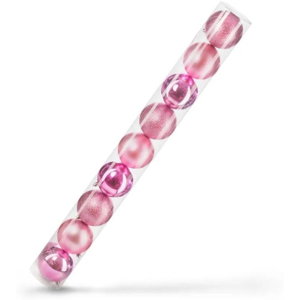 Набор новогодних шаров Ausini VT25-04010-7