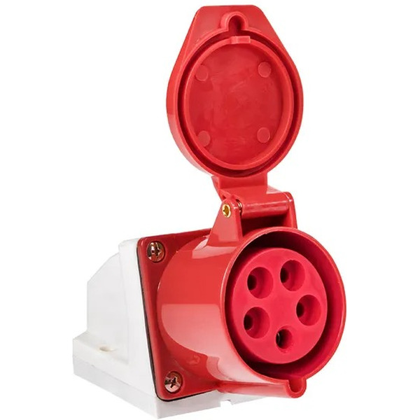 Розетка стационарная наружная EKF 125 3Р+РЕ+N 32А 380В IP44 PROxima