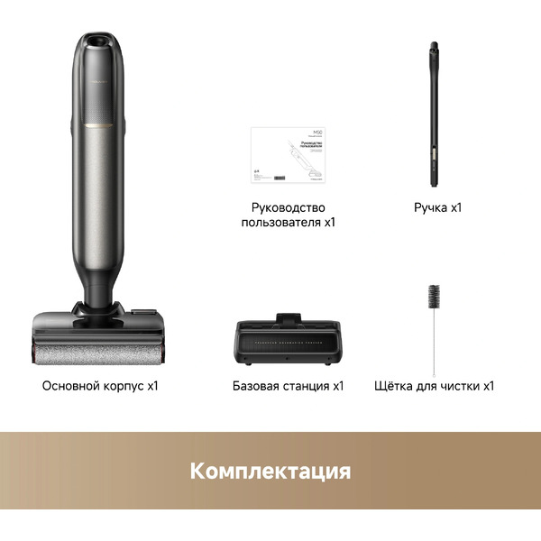 Беспроводной пылесос для сухой и влажной уборки Trouver Wet and Dry Vacuum M50 (HMH36A)