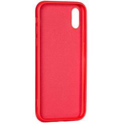 Бампер BINGO Liquid TPU для APPLE iPhone XS Max Красный