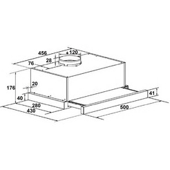 Вытяжка LEX Hubble G 500 (белый)