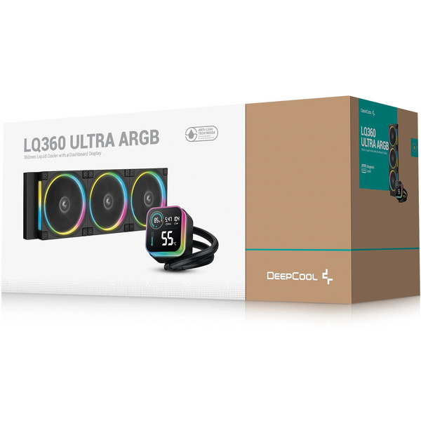 Система жидкостного охлаждения для процессора DeepCool LQ360 Ultra ARGB R-LQ360-BKASMC-G-1