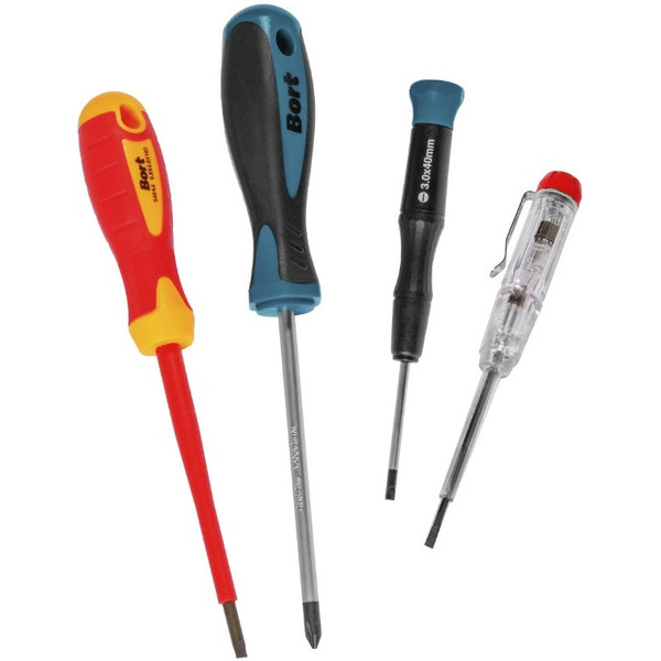 Набор ручного инструмента BORT BTK-114 (93418538)