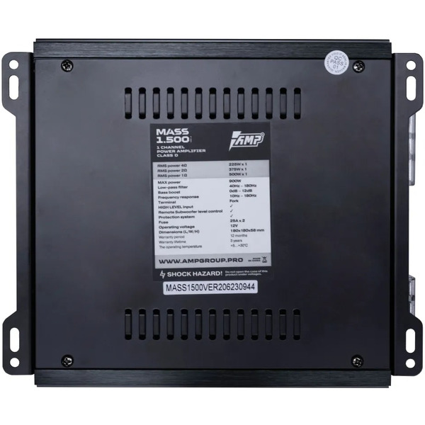 Усилитель AMP MASS 1.500 ver.2