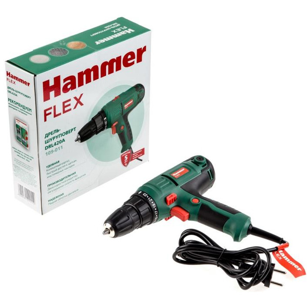 Шуруповерт Hammer Flex DRL420А (522508)