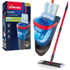 Набор для уборки с плоской шваброй Vileda H2Pro (ведро,швабра,моп)