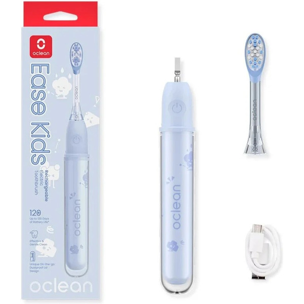 Электрическая зубная щетка Oclean Ease Kids (голубой)
