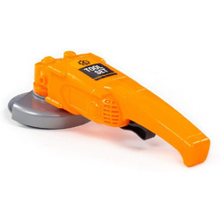 Шлифовальная машинка игрушечная Полесье 90454 (оранжевая)