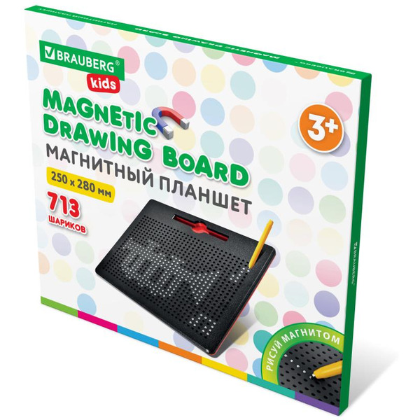 Магнитный планшет для рисования BRAUBERG 664922