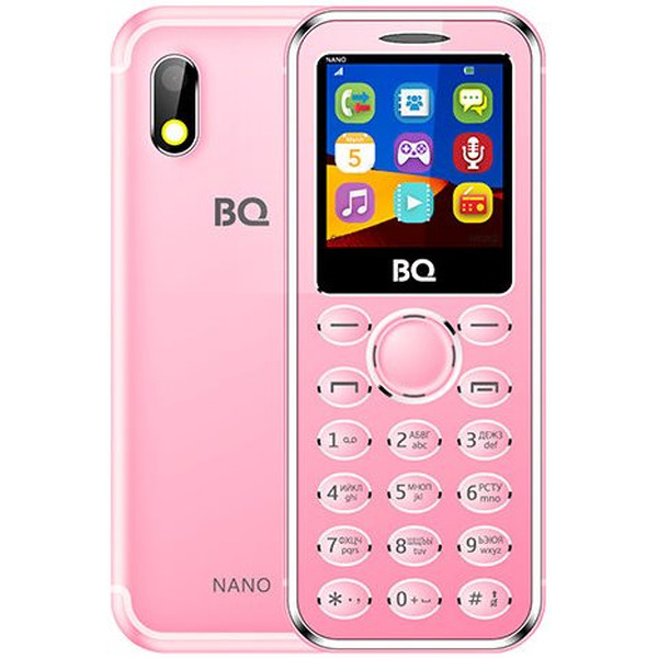 Мобильный телефон BQ Nano Розовый (BQ-1411)