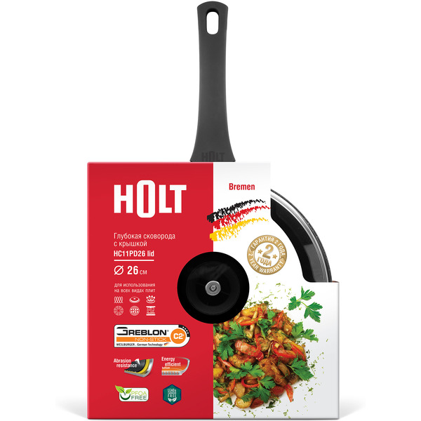 Сковорода HOLT HC11PD26 lid