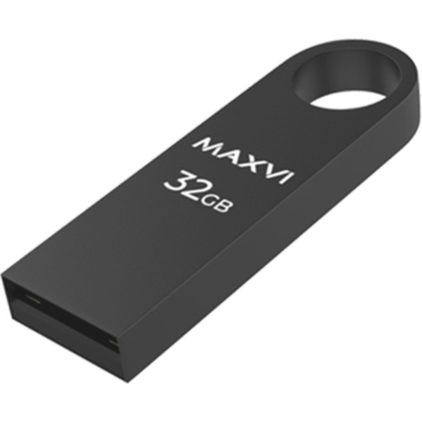 USB флеш Maxvi MK 32GB FD32GBUSB20C10MK (темно-серый)