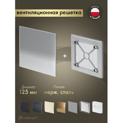 Решетка с панелью Awenta RW125sz-PTI125