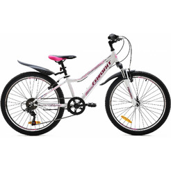 Велосипед Favorit Juli Pro 24 V (белый)