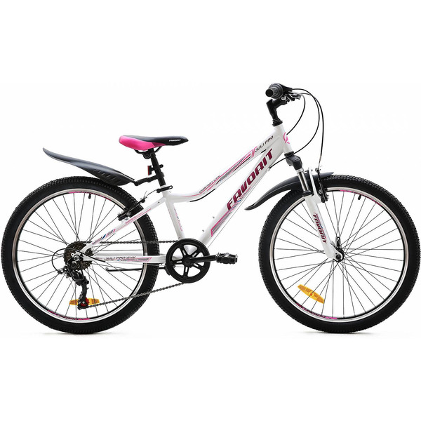 Велосипед Favorit Juli Pro 24 V (белый)