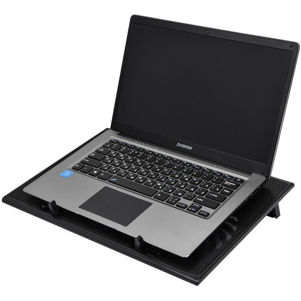 Подставка для ноутбука Digma D-NCP170-2 (черный)