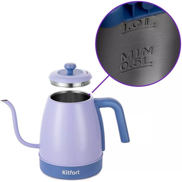 Электрочайник для варки кофе Kitfort КТ-6613